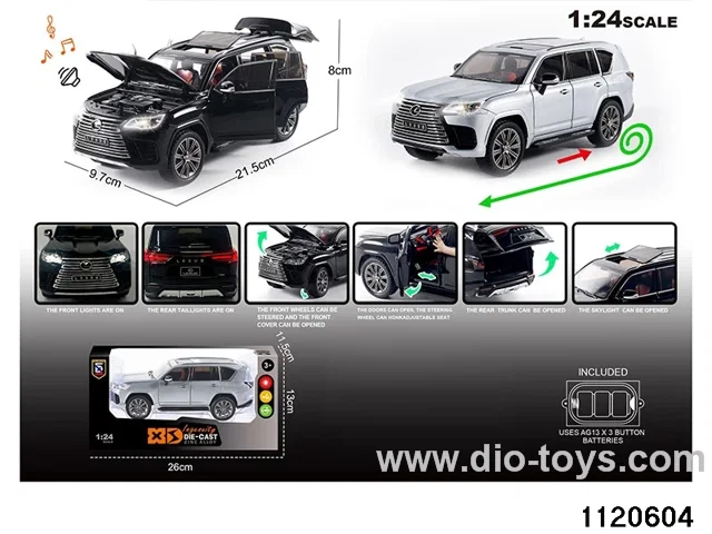 1:24 Alloy RC Car
