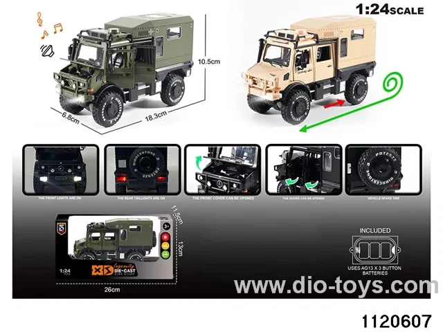 1:24 Alloy RC Car