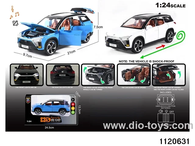 1:24 Alloy RC Car