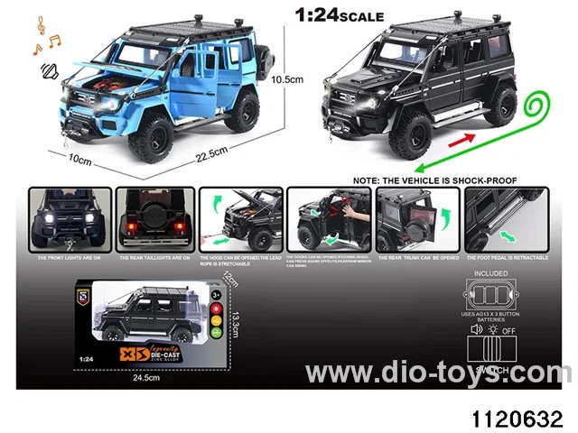 1:24 Alloy RC Car