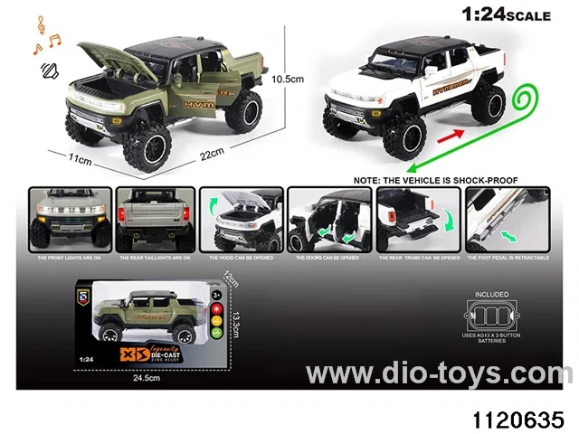 1:24 Alloy RC Car