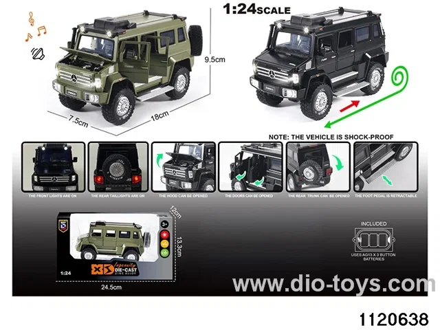 1:24 Alloy RC Car