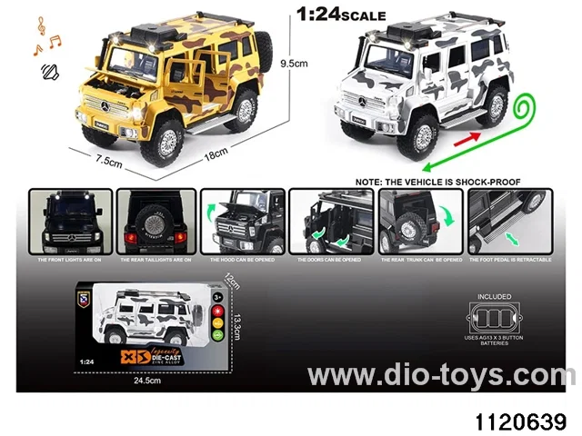 1:24 Alloy RC Car
