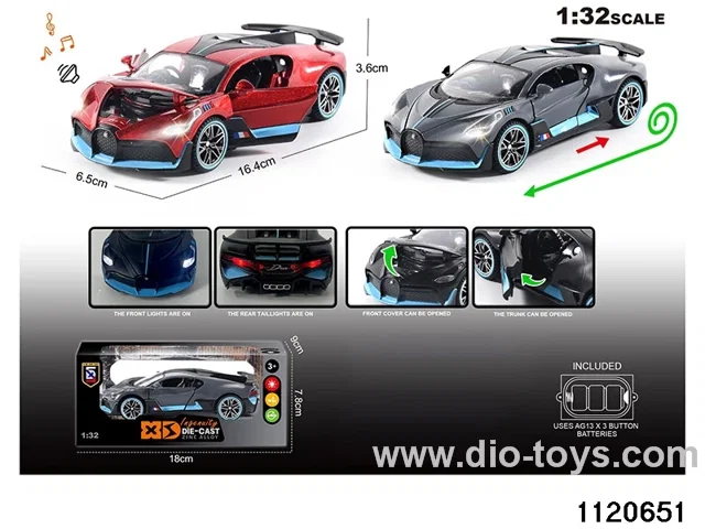 1:32 Alloy RC Car