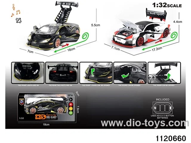 1:32 Alloy RC Car