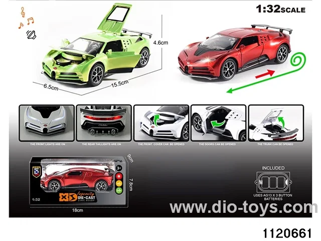 1:32 Alloy RC Car