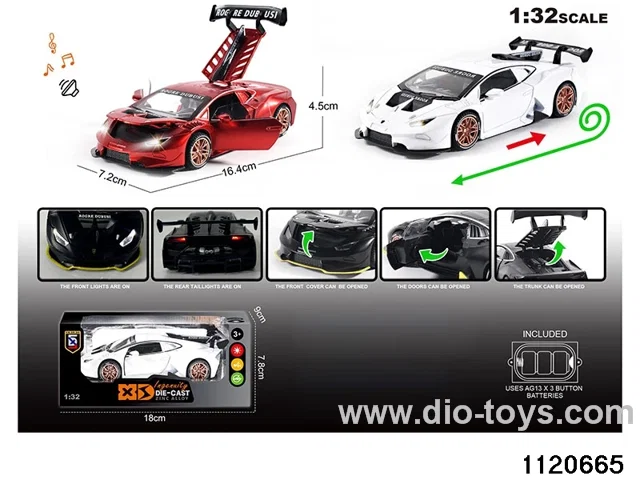1:32 Alloy RC Car
