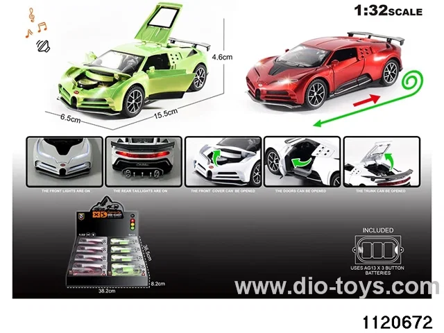 1:32 Alloy RC Car