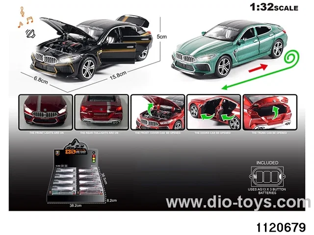 1:32 Alloy RC Car