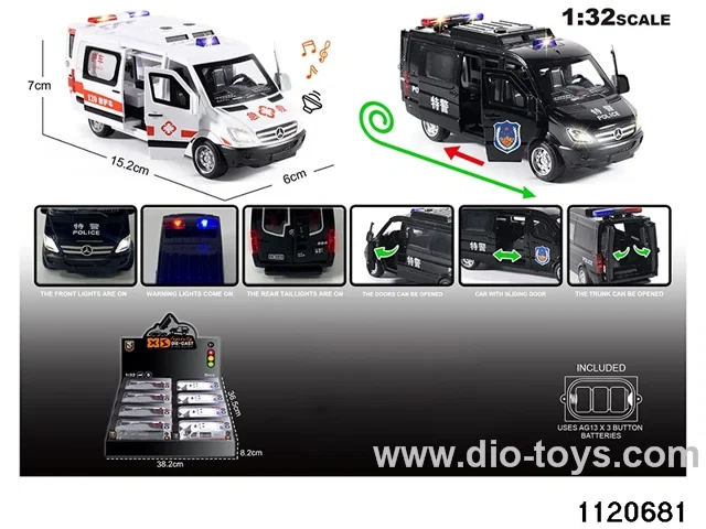 1:32 Alloy RC Car