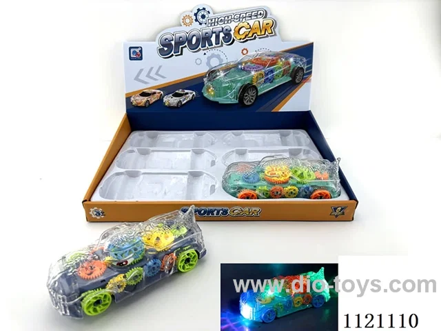 B/O Universal Car W L/M 6PCS