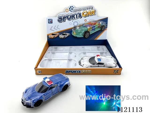 B/O Universal Car W L/M 6PCS