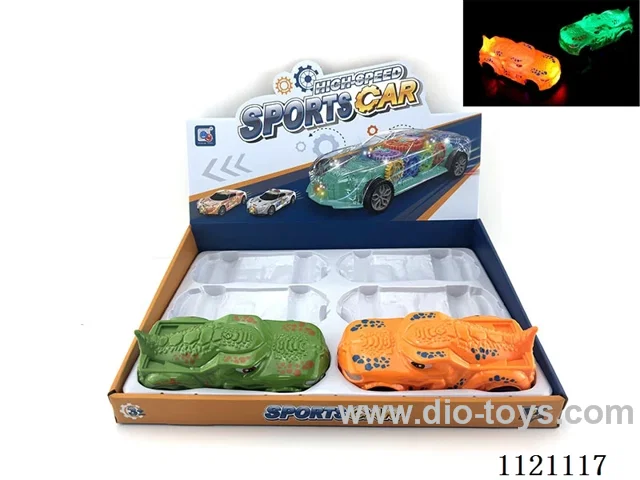 B/O Universal Car W L/M 6PCS