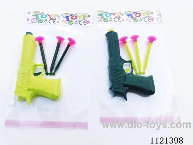 Gun with soft bullets
