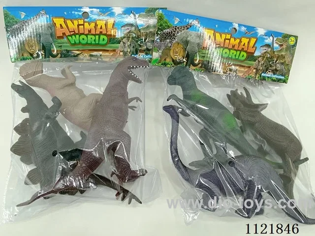 8 inch 3PCS dinosaur (hollow)