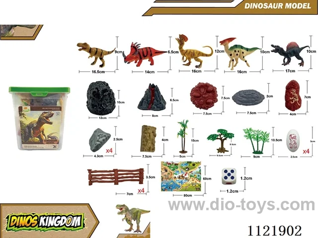 28PCS dinosaur set