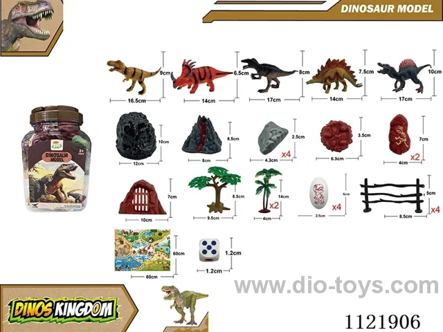 28PCS dinosaur set