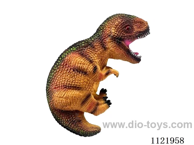 12 inch vinyl dinosaur hand puppet