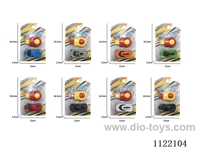 1:64 Ejection alloy car