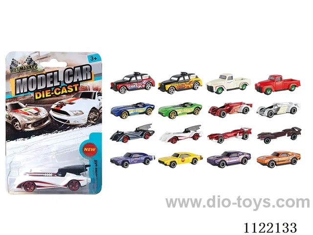 1:64 single suction sliding alloy car