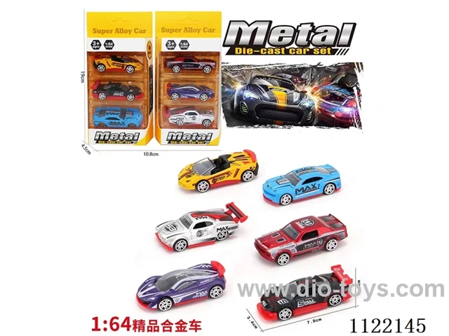1:64 alloy car (3PCS)