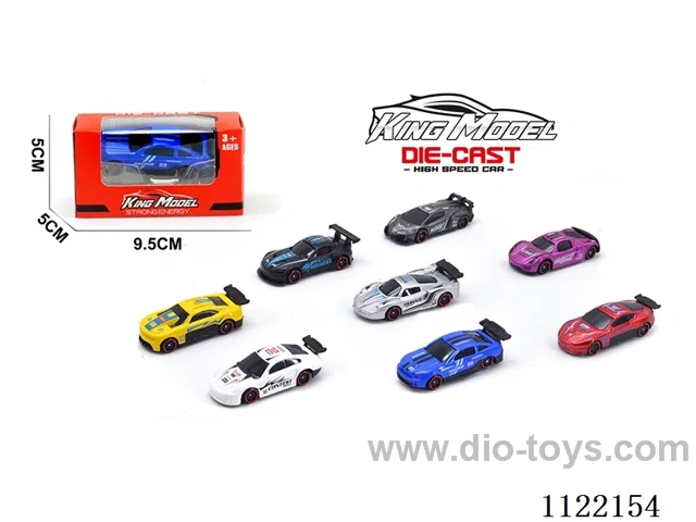 1:68 sliding alloy car
