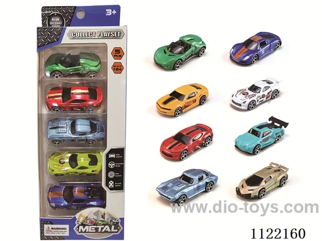 1:64 Alloy Car Sports car Series (5 strips)
