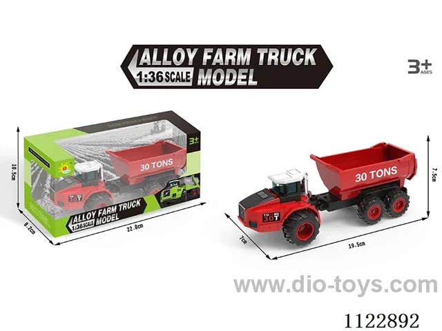 Alloy inertia farmer's dump truck