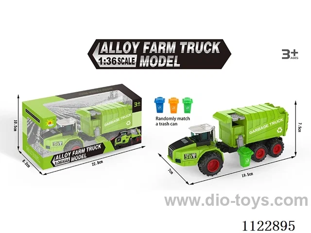 Alloy inertial farmer's sanitation truck