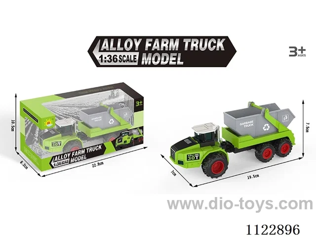 Alloy inertia farmer's dump truck