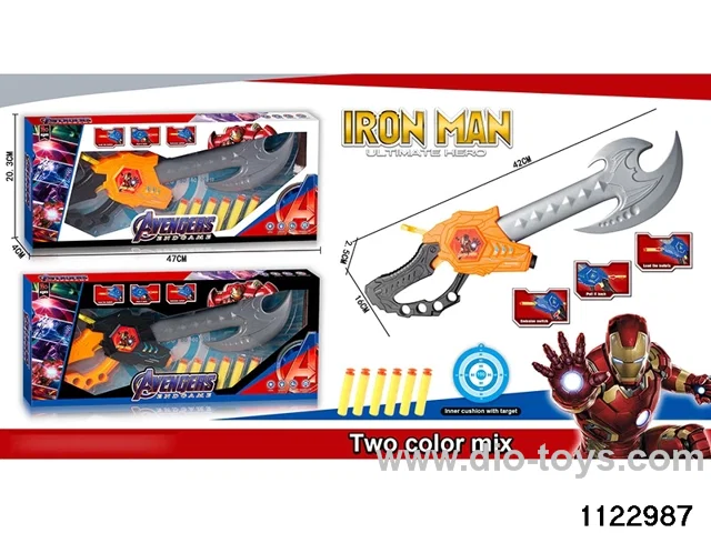 Iron Man catapult axe