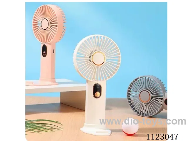 Handheld fan with display