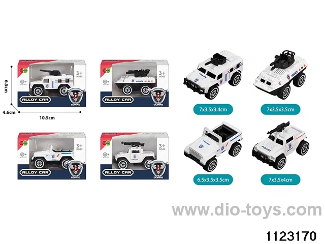Alloy Sliding Car