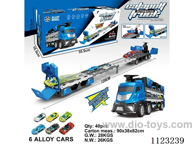 Ejection rail car +6 alloy cars