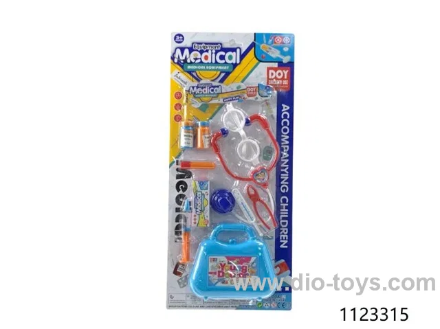 doctor set in blister card