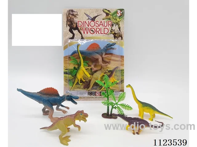 (GCC) PVC Solid Dinosaur