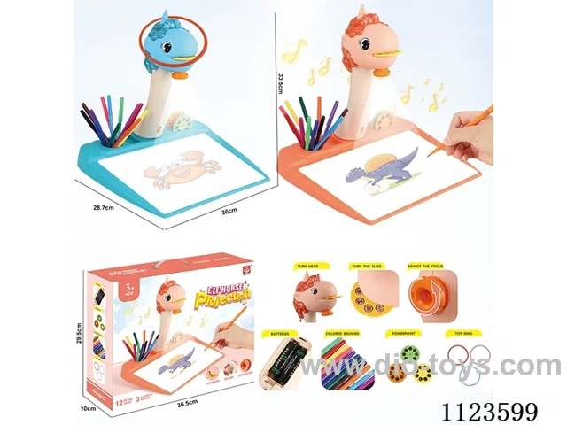 Fairy Horse Projection Drawing Learning Board (Ring model)