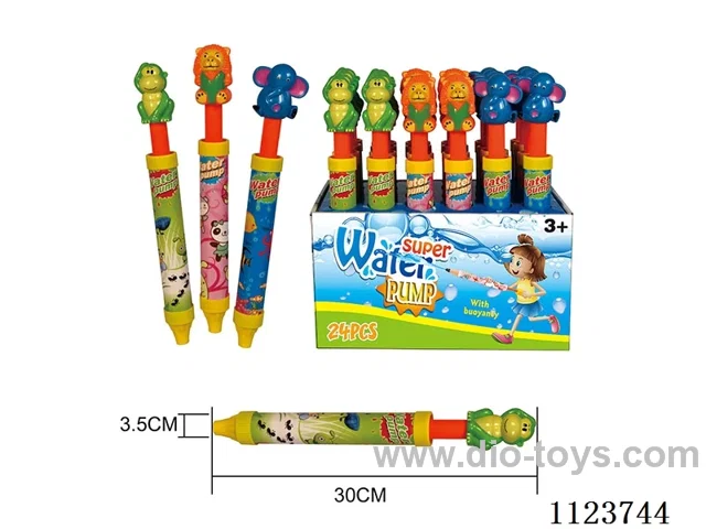 30CM small animal head heat transfer water cannon /3 types mixed /24PCS