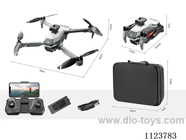 Folding quadcopter (GPS Brushless version)