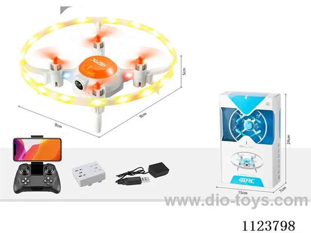 Light remote control quadcopter (small size), aerial version