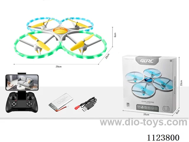 Light remote control quadcopter (large size), aerial version