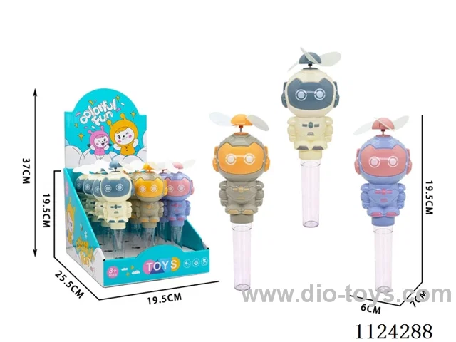 Robot hand fan [can hold sugar]12PCS