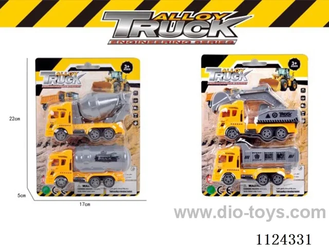4 types of pull back engineering vehicles
