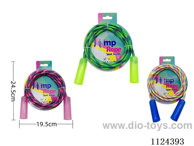 Color laser jump rope
