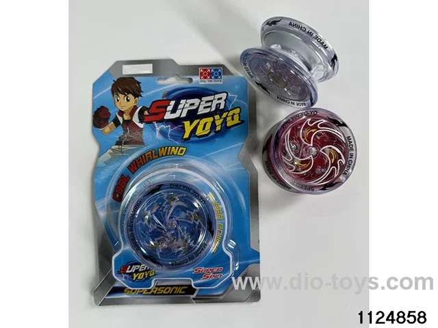 Alloy colourful light yo-yo