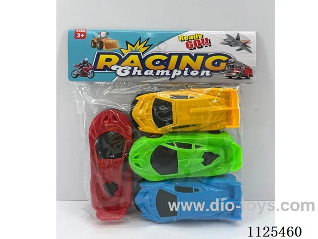 4PCS pull-back cars