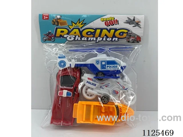 4PCS pull-back cars