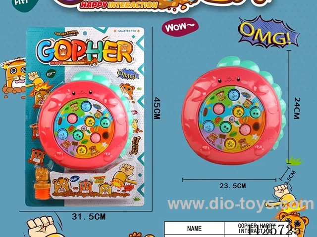 Dinosaur Whack-a-mole electric music Whack-a-mole with sound
