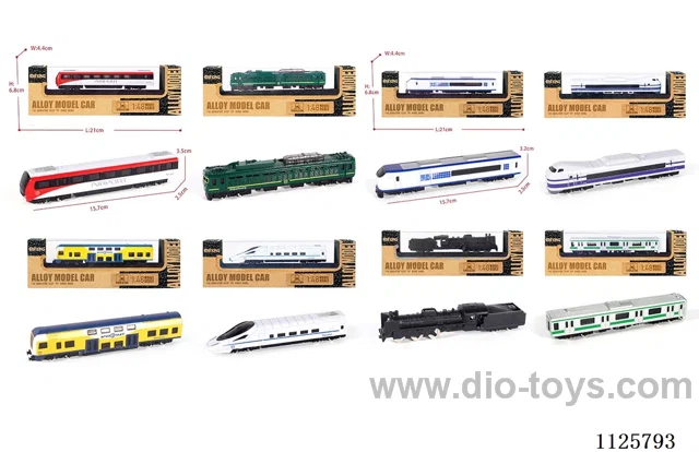 Alloy train (4 types mixed)
