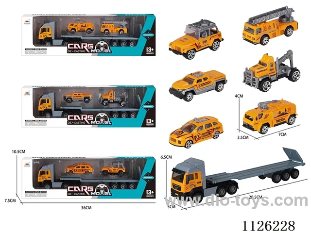 (GCC)3 types of engineering transport vehicles (3 types of mixed)